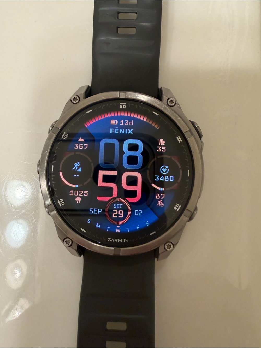 Garmin fēnix 8 – 47mm AMOLED Sapphire Smartwatch